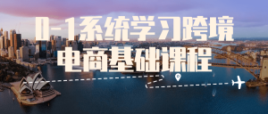 从0学起系统学习跨境电商基础课程￼-