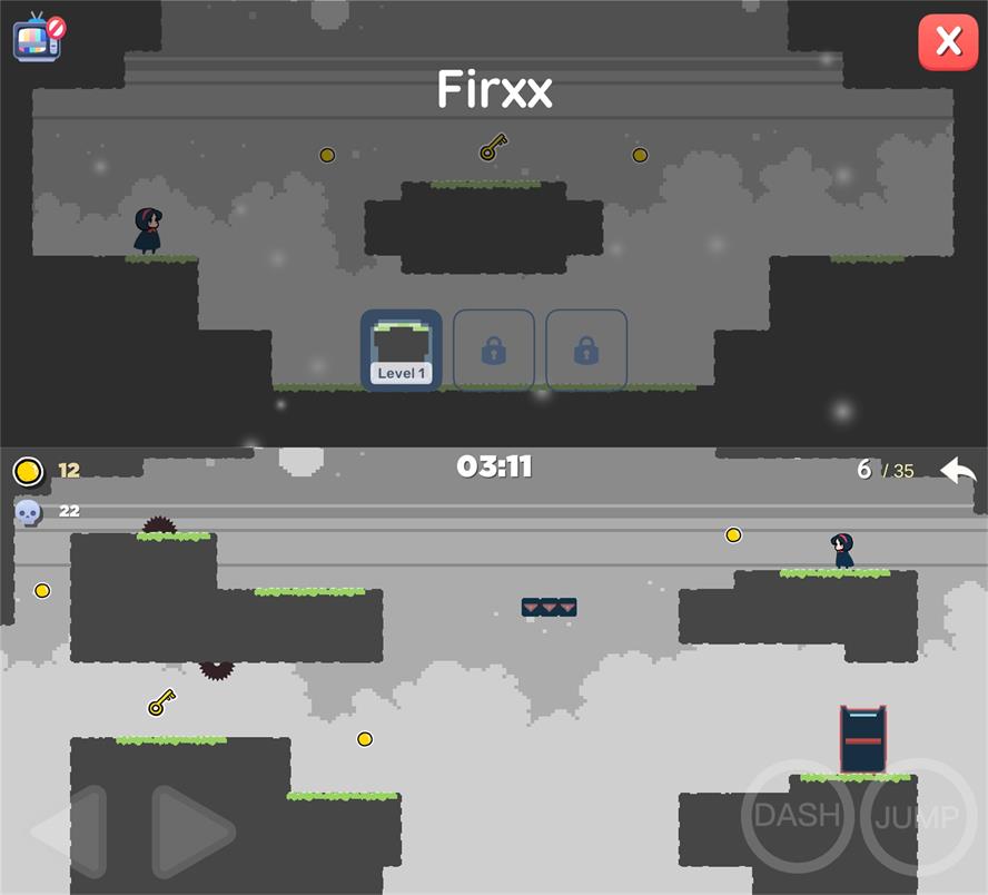 图片[1]-动作冒险闯关小游戏 Firxx
