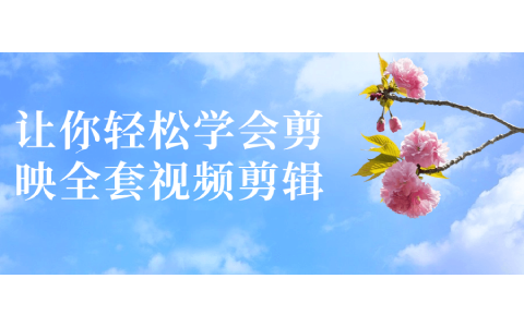剪映全套视频剪辑 让你轻松学会如何剪辑-