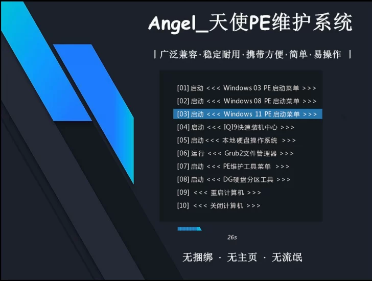 Angel_天使PE优盘启动系统工具 标准版/增强版-