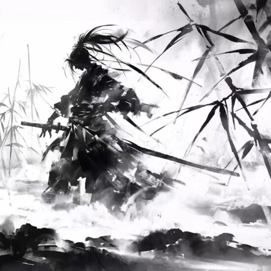 古风水墨高清头像-