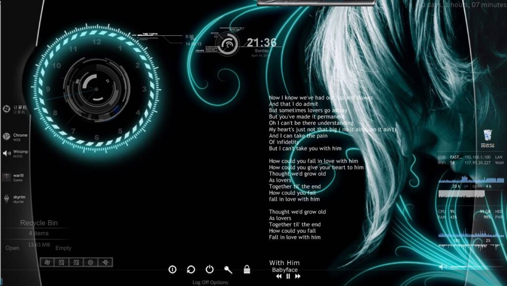 图片[1]-Rainmeter 雨滴桌面 v4.5.22 绿色便携版