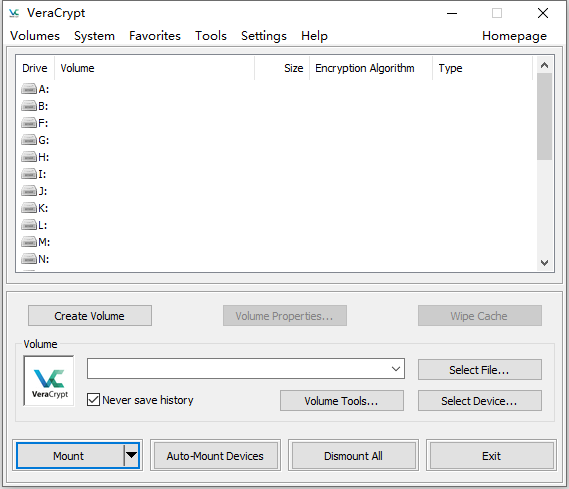 图片[1]-VeraCrypt 磁盘加密 v1.26.19 绿色便携版