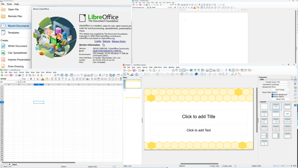 图片[1]-LibreOffice v25.2.2/24.8.6 开源免费Office办公套件多语绿色便携版