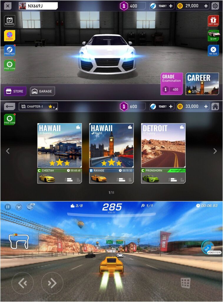 图片[1]-极速赛车 v1.0.21 无限氮气-