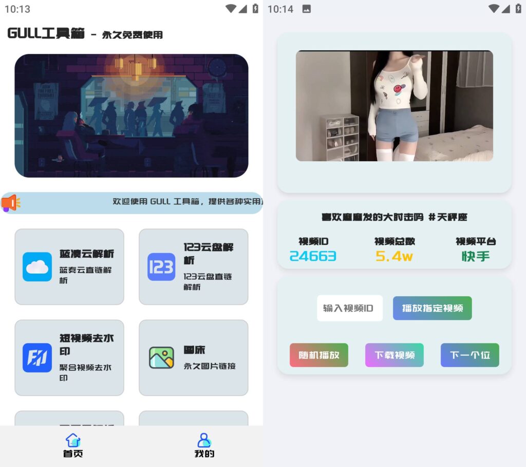 图片[1]-GULL工具箱 v2.0 短视频去水印多功能工具箱 高级版