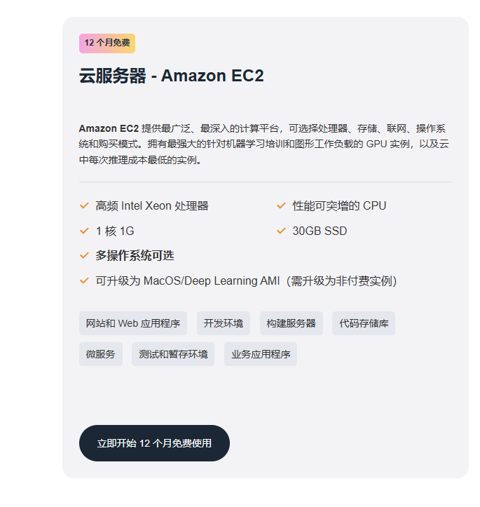 图片[2]-零成本玩转全球云服务！注册Amazon海外+中国区账号，免费套餐领到手软-